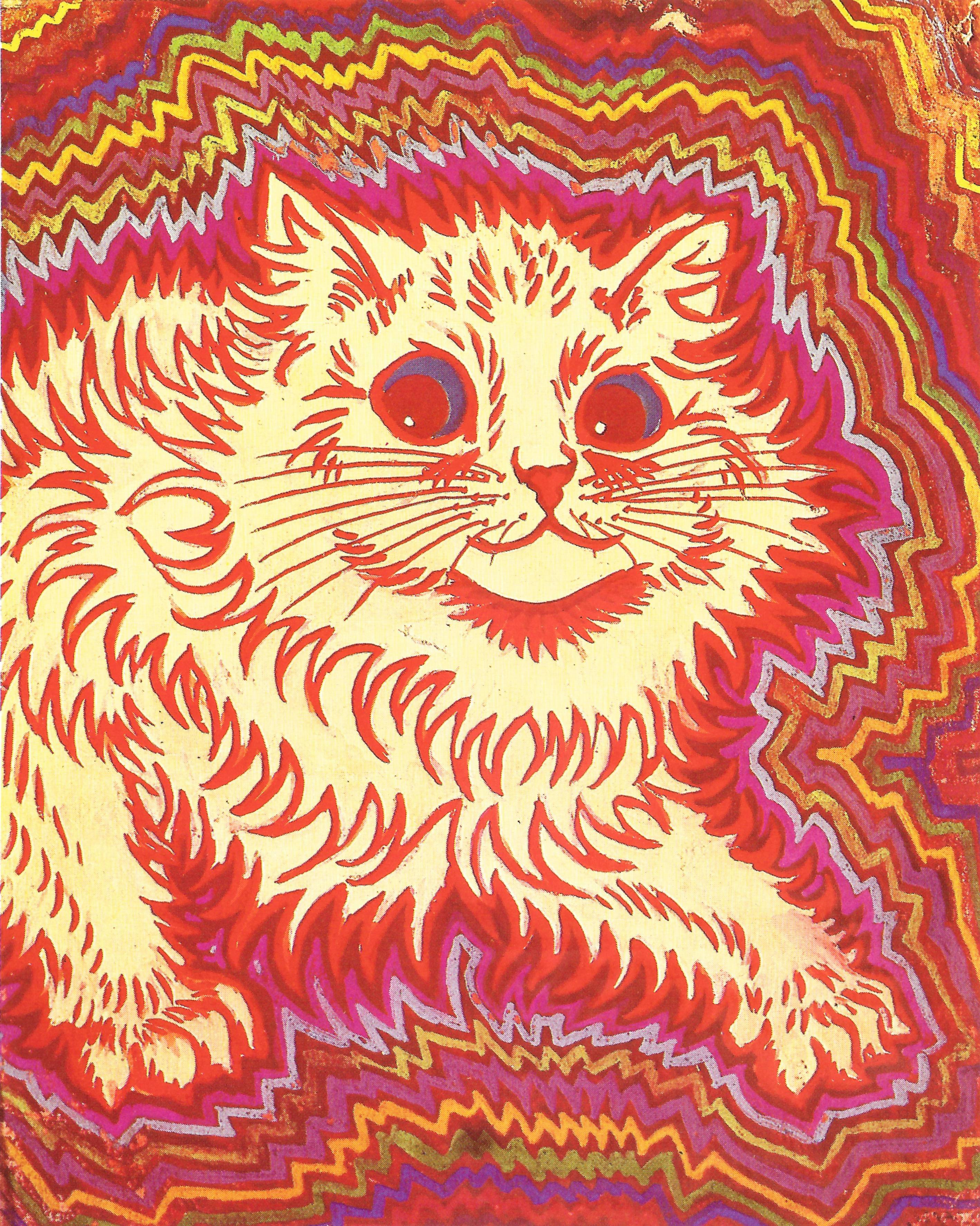Electric Cat by Louis Wain