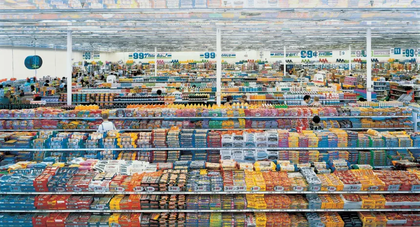 Gursky 99 Cent II Diptychon