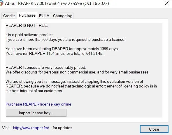 Reaper Is Not Free Artwork